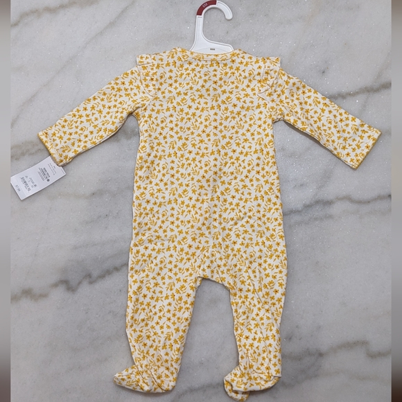 Carter's Just One You Little Sister Footed Pajamas - Size 6M - Picture 3 of 3